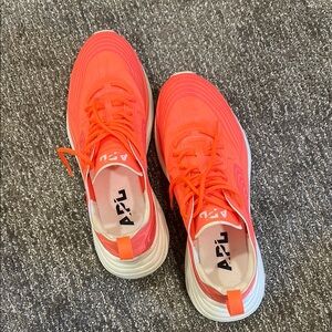 APL Orange Athletic Shoes Lightweight Mesh -  APL Streamline Sneaker